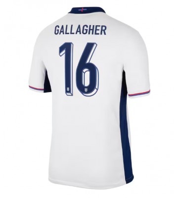 England Conor Gallagher #16 Hjemmebanetrøje EM 2024 Kortærmet